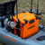 YakAttack BlackPak Pro 13" x 16" Fishing Crate W/ 4 Rod Holders - Orange