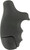 Hogue Overmolded Rubber Tamer Grip S&W J Frame Rnd Butt Centennial Black