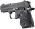 Hogue Sig Sauer P238 OverMolded Rubber Grip with Finger Grooves Black