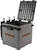 YakAttack BlackPak Pro 13" x 13" Fishing Crate W/ 3 Rod Holders - Grey