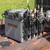 YakAttack BlackPak Pro 13" x 13" Fishing Crate W/ 3 Rod Holders - Grey