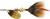 Mepps Dressed Treble 1/12 Ounce Size 0 Brown Trout Brown - B0ST BRT-BR
