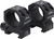 Sig Sauer Buckmasters 1" Aluminum Scope Ring Set Low Profile 0.85" - Black