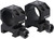 Sig Sauer Buckmasters 1" Aluminum Scope Ring Set High Profile 1.12" - Black