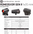 Sig Sauer ROMEO5XDR Gen II 1x20mm Red 2 MOA/Circle Dot Sight Compact Black