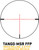 SIG SAUER Tango-MSR 3-18X50mm 34mm Tube F1/FFP Milling 2.0 Reticle Black