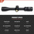 Athlon Optics Neos Riflescope 4-12x40 SFP BDC 500 IR Reticle 1" Tube Black