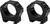 Vortex Optics Sport Riflescope Rings 30MM Med Height (0.90"/22.9MM) Black