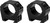 Vortex Optic Sport Riflescope Rings 1" Low Height (0.80"/20.3MM) Black