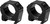 Vortex Optic Sport Riflescope Rings 1" Low Height (0.80"/20.3MM) Black