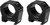 Vortex Optic Sport Riflescope Rings 1" Medium Height (0.90"/22.9MM) Black