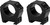 Vortex Optic Sport Riflescope Rings 1" Medium Height (0.90"/22.9MM) Black