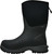 Dryshod Men's Legend MXT Rubber Boots Waterproof Mid-Height Black Size 10
