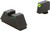 Ameriglo Glock XL Tall Green Tritium LumiGreen/Green Tritium Black Outline