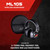 MINELAB ML105 Headphones Includes USB-C Charger AUX Cable & Hard Case USED