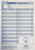 Glover's Scorebooks Baseball/Softball Line-Up Cards Large 5.5X8.5/ 4Part