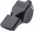 Fox 40 Classic Safety 3-Chamber Pealess Whistle 115 dB - Black