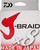 Daiwa J-Braidx8 Fishing Line Chartreuse 10Lb 330Yd/300M - JB8U10-300CH
