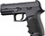 Hogue HandAll Beavertail Grip Sleeve Sig Sauer P320 Compact Black