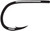 Gamakatsu C14S Glo Bug 2X Strong Fly Hook Black Size 6 25Pk - 79407-25