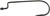Gamakatsu Offset Shank Worm EWG Size 1/0 Black Pack Of 25 58411-25