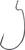 Gamakatsu Offset Shank Worm EWG Size 4/0 Black Pack Of 25 58414-25