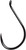 Gamakatsu Barbless Octopus Size 1 Black Finish Pack Of 25 75410-25