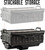 YakAttack Fully Loaded TracPak Combo Kit Includes 2 Storage Boxes Blk USED