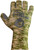 Fish Monkey Gloves Half Finger Guide Glove, Green Water, LG