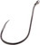 Owner Hooks SSW w/ Super Needle Pt Hook Size 1/0 46Pk Black Chrome 5315-101