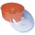 Lyman Model 600 Turbo Tumbler Accessory Bowl With Lid Orange 7631399 NEW