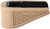 Hogue OverMolded Rubber Grip Base Pad Glock 43 9MM 6Rd Magazine FDE