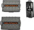YakAttack TracPak Combo Kit 2 Stackable Boxes w/ Quick Release Base Grey