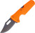 Cold Steel Click-N-Cut Hunters Fixed Blade Knife Sheath & 3 Blades Orange