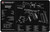 TekMat Glock Gen4 17"x11" Gun Cleaning Mat Black - TEK-R17-GLOCK-G4