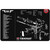 TekMat 1911 17"x11" Gun Cleaning Mat Black - TEK-R17-1911