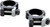 Nightforce X-Treme Duty Ultralite 34mm 4 Screw Ring Set 1.125" High A224