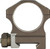 Nightforce X-Treme Duty Ultralite 30mm 4-Screw Rings Dark Earth 1.375" High