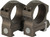 Nightforce X-Treme Duty Ultralite 30mm 4-Screw Rings Dark Earth 1.375" High