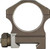 Nightforce X-Treme Duty Ultralite 30mm 4-Screw Rings Dark Earth 1.0" Medium