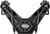 YakAttack LeaderBoard DoubleHeader Track Mount Offset Holder Black