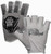 Fish Monkey Stubby Enhanced-Grip Sun Protection Glove Light Grey Medium