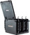YakAttack BlackPro Kayak Crate 16"x16" Black Lid & 6 Hooks - BLP-PRO-16X16