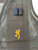 Browning Trapper Creek Mesh Shooting Vest Brown Large