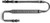 Edgar Sherman Padded Rifle Sling Two-Point Mil-Spec Quick Adjust Wolf Grey