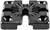 YakAttack GridLoc MightyMount Low-Profile Kayak Track Mount Base Blk