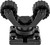YakAttack GridLoc MightyMount Low-Profile Kayak Track Mount Base Blk