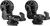 YakAttack LeaderBoard RotoGrip Track-Mounted Holders 2PK Black
