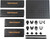 YakAttack ShortStak Upgrade Kit BlackPak Pro 13" x 16" Black