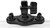 YakAttack Zero Play LockNLoad Track Mount & Rail Adapter Black